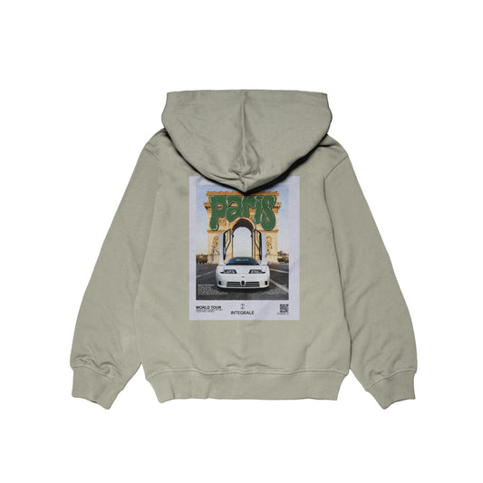 Beige Poster Hoodie