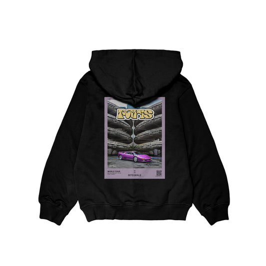 Black Poster Hoodie